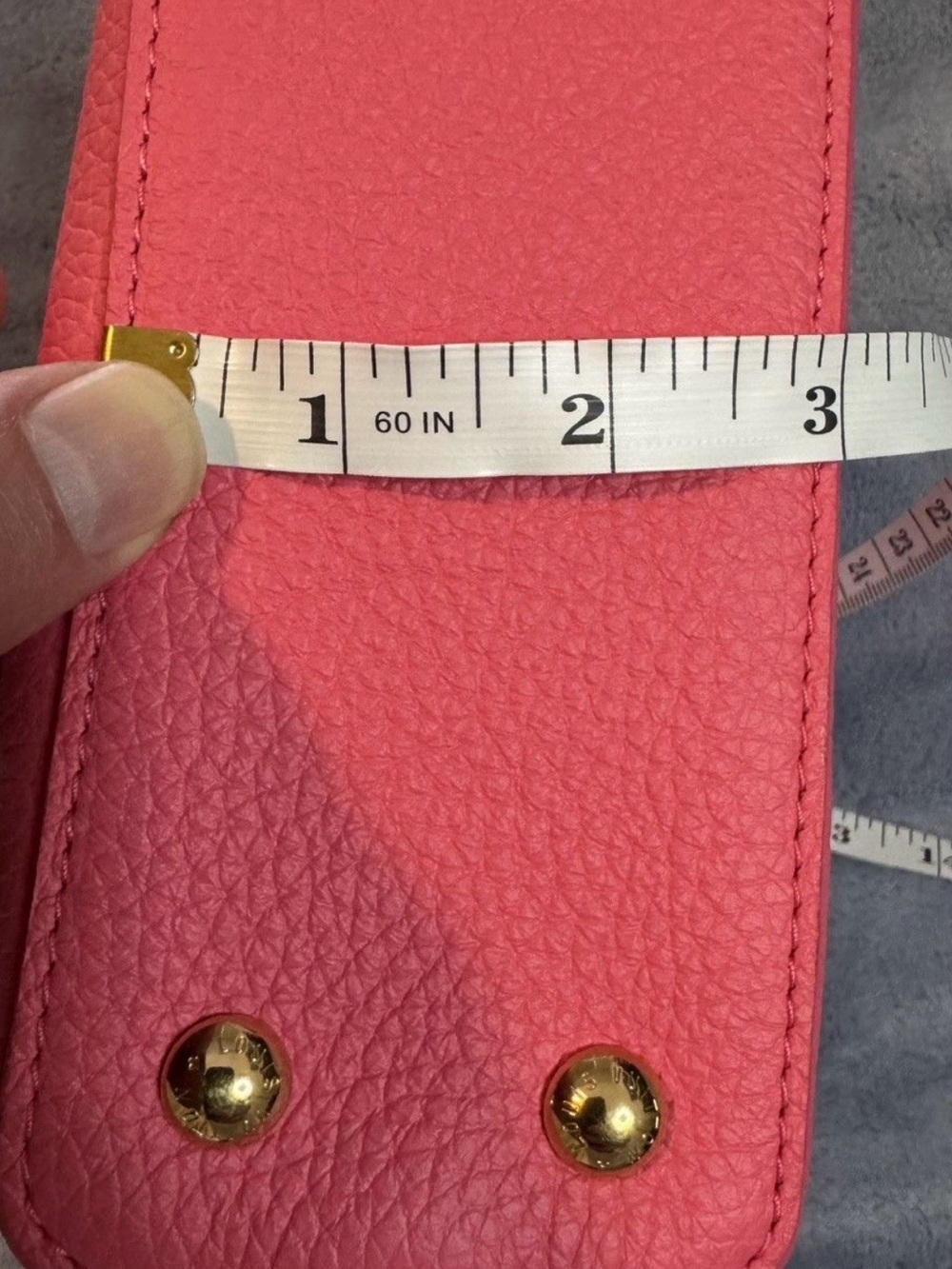 Louis Vuitton Pink Taurillon Mini Top Handle Bag with Crystal LV Logo - Picture 2 of 15